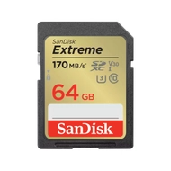 Kartë e memories SanDisk Extreme, SDXC, 64 GB, Class 10