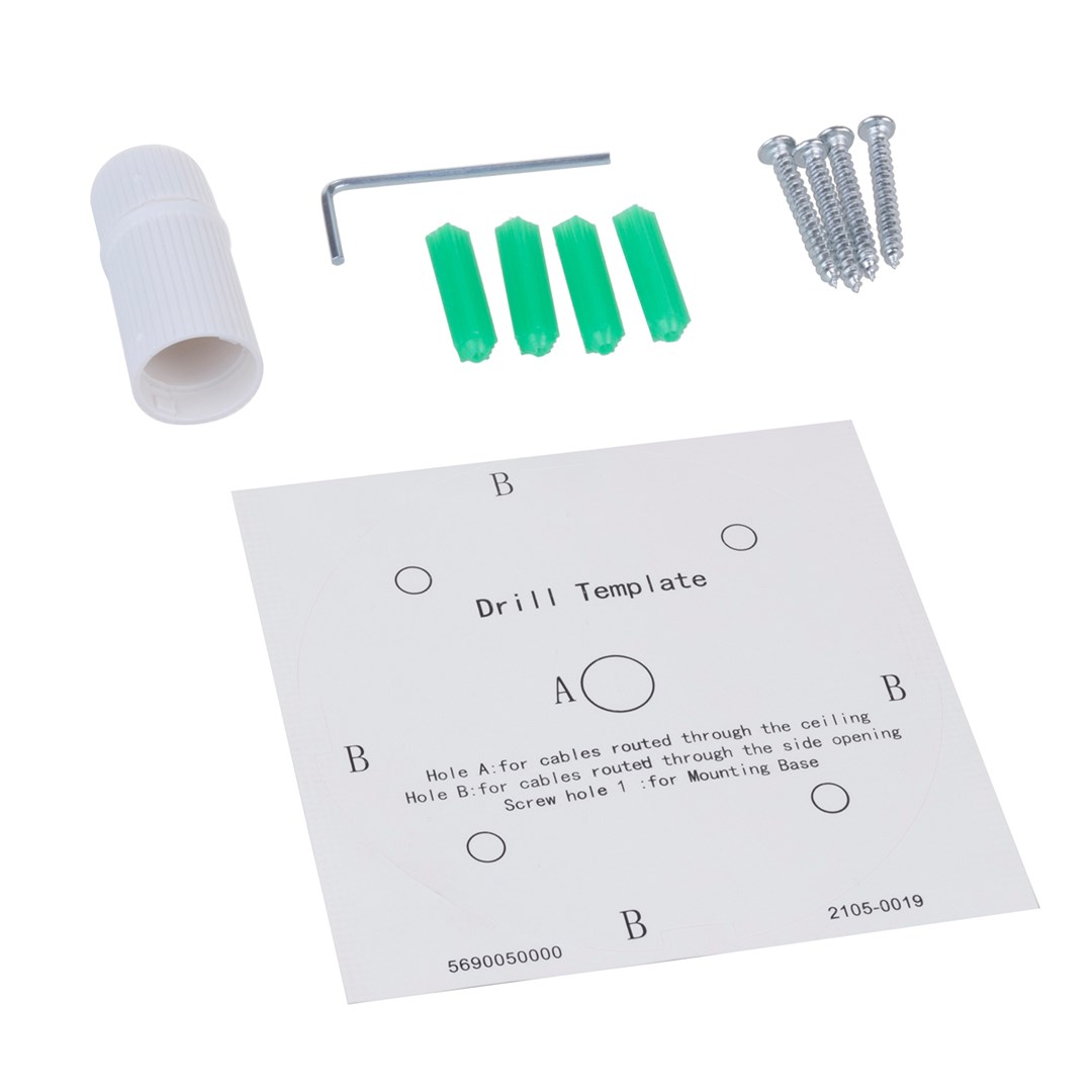 Kamerë IP Maclean MCTV-515, 5 MP, e bardhë