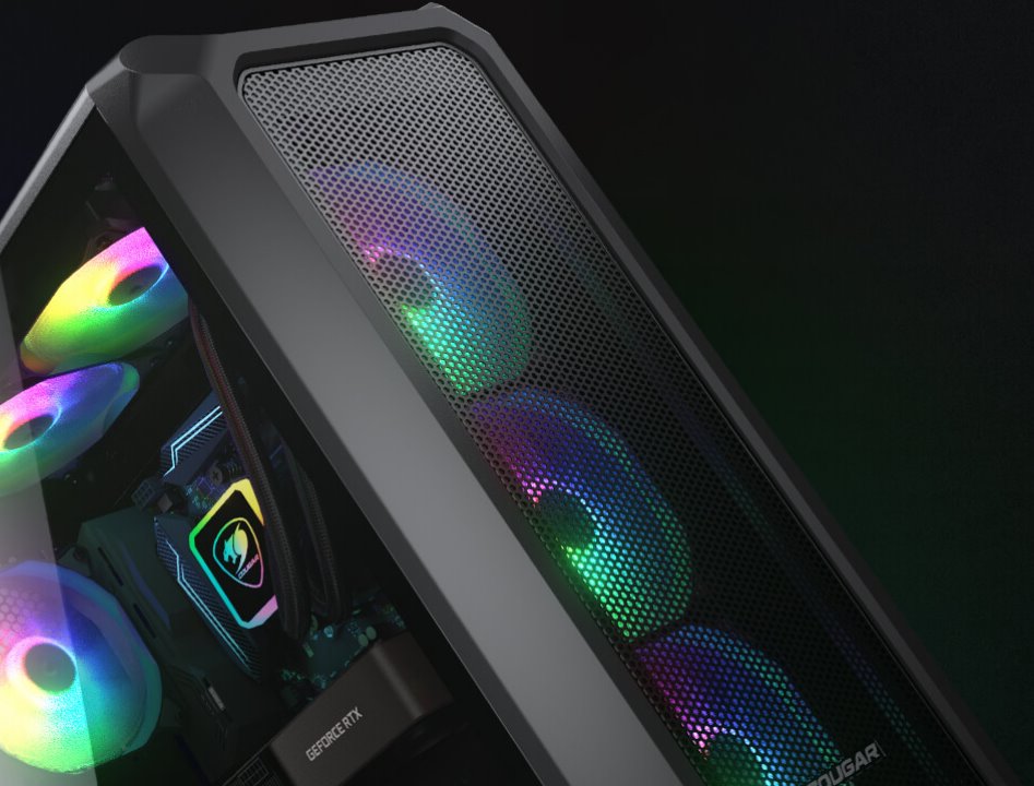 Kasë për PC COUGAR ARCHON, e zezë