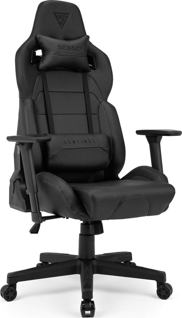 [OUTLET] Karrige SENSE7 Sentinel, me lëkurë artificiale, e zezë