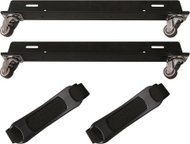 Држач за персонален компјутер Текли ICA-CS 61, универзален, со тркала, црн