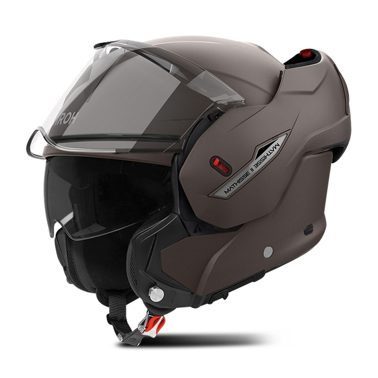 Helmetë moto Airoh Mathisse II, madhësia XS, kafe