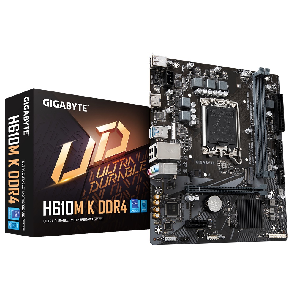 Pllakë amë GIGABYTE H610M K DDR4