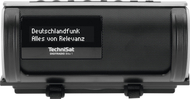 Radio portative TechniSat Digitradio Bike 1, DAB+, Bluetooth, e zezë
