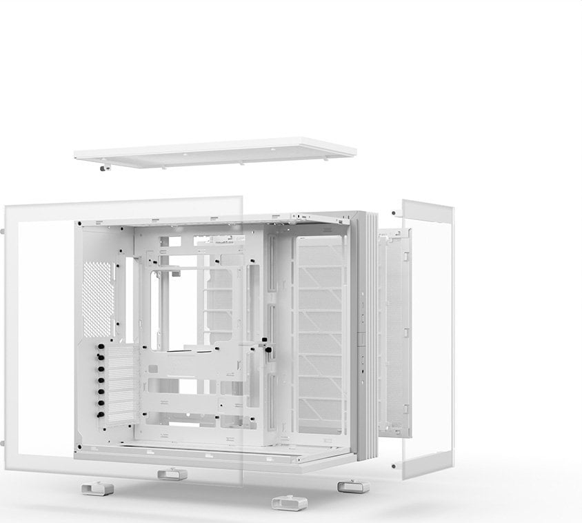 Kase PC be quiet! Light Base 600 DX, MIDI Tower, ATX, ARGB, e bardhë