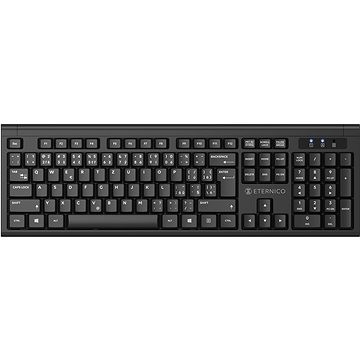 Tastierë wireless Eternico Essential KS1000, layout CZ SK, e zezë