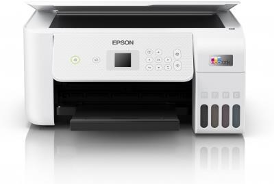 Printer multifunksional Epson EcoTank L3266, Inkjet A4, Wi-Fi, i bardhë