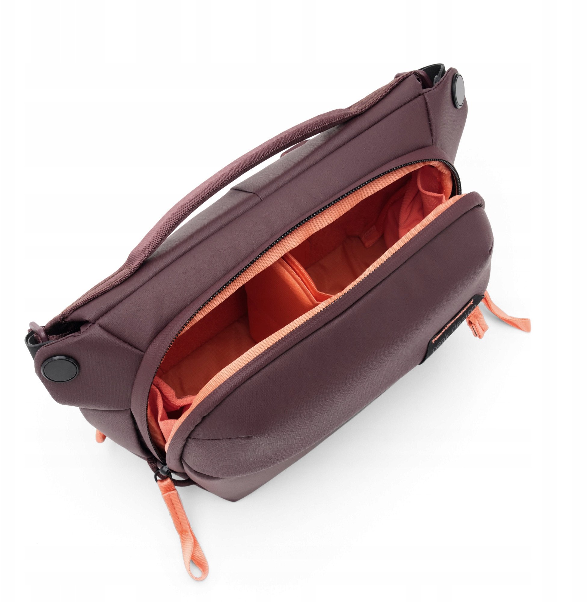 Çantë fotografike Peak Design Everyday Sling 3L, 3L, rezistente ndaj motit, gri Eclipse