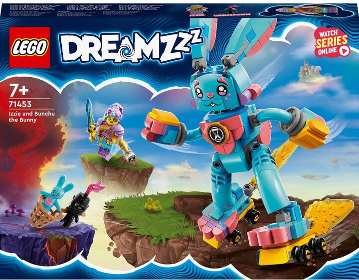 Figurë LEGO® DREAMZzz™ 71453 Izzie and Bunchu Bunny