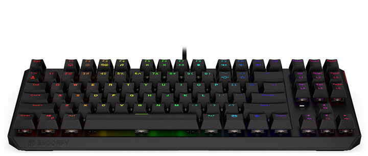 [OUTLET] Tastierë Endorfy Thock TKL Blue, Kailh Blue, US, e zezë