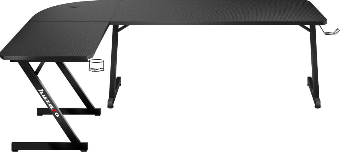 Tavolinë gaming Huzaro Hero 7.0, 154 x 117 cm, e zezë