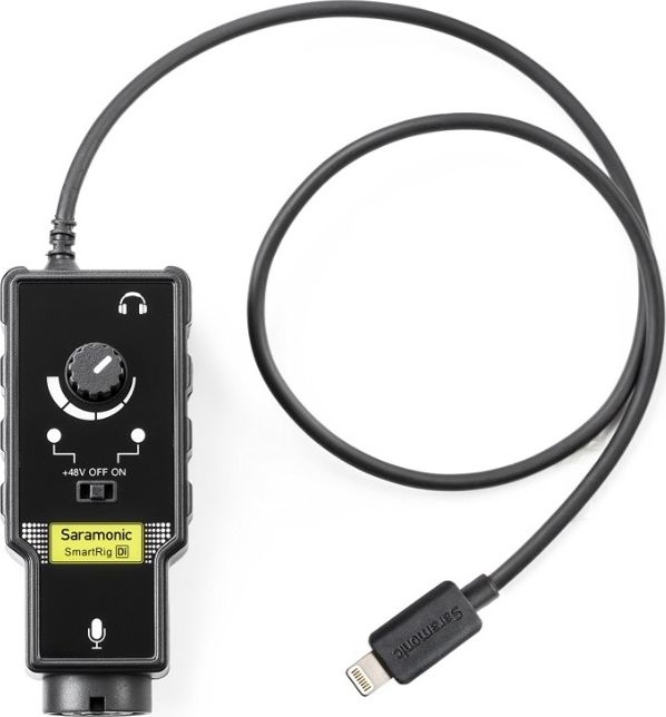 Adapter audio Saramonic SmartRig Di, 2x XLR 6.35mm, Lightning, i zi