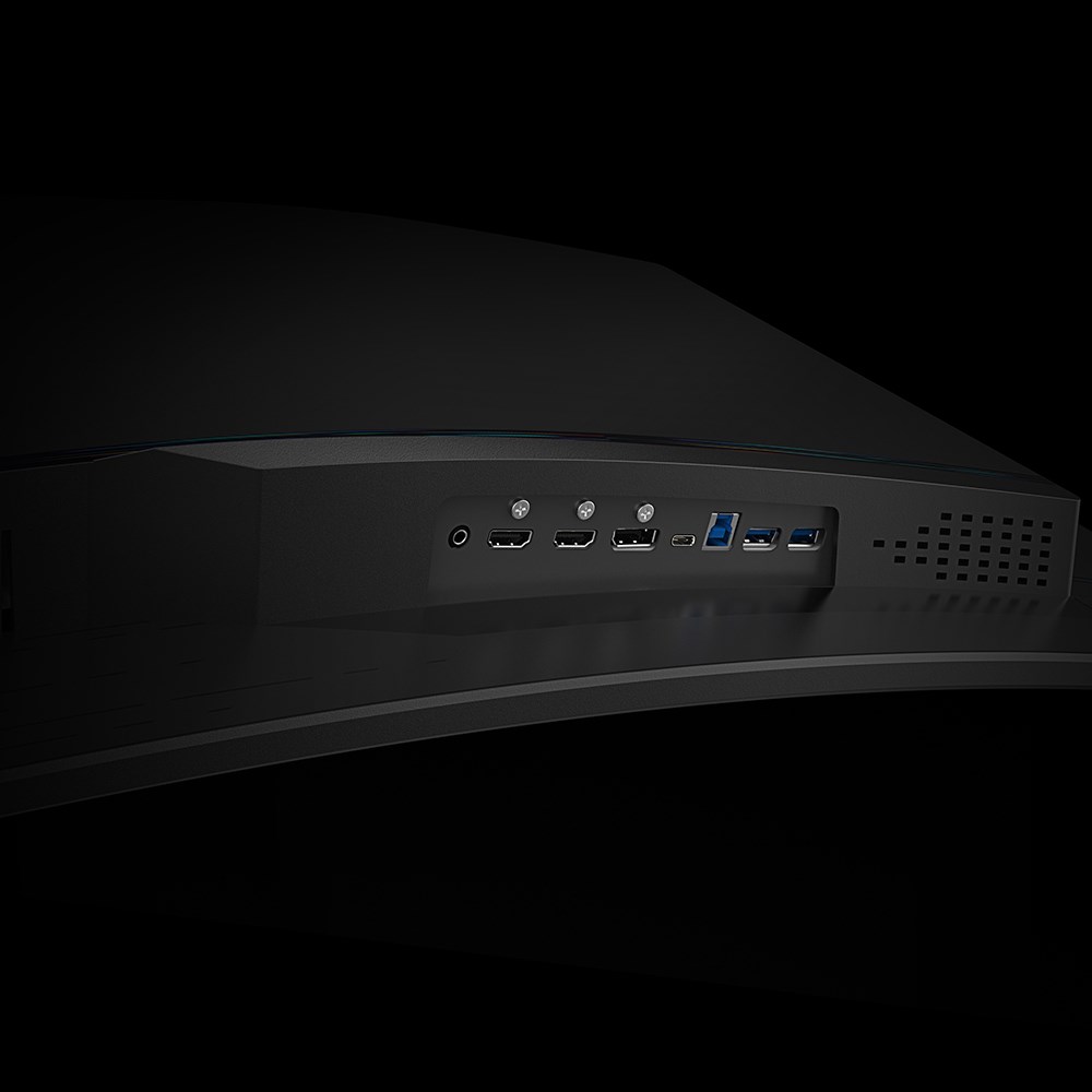 GIGABYTE CO49DQ монитор, 49", QD-OLED закривен, 144 Hz, црн