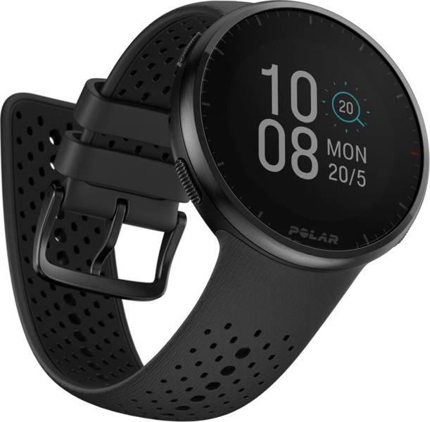 Ora sportive Polar Pacer Pro, GPS, ekran 1.2", e zezë