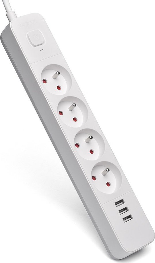 Prizë multiple Savio SAVLZ-12, 4 dalje, 1.5 m, e bardhë