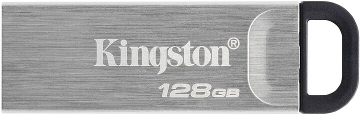 USB Kingston DataTraveler Kyson, - 128GB, i argjendtë