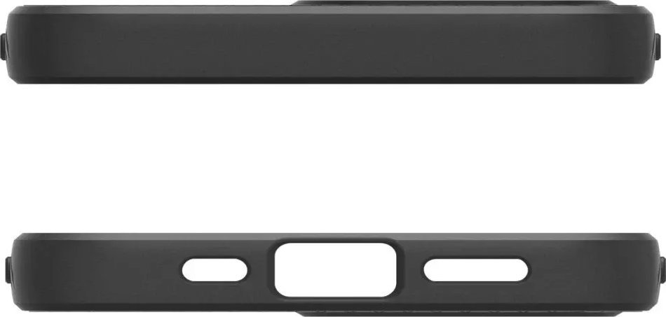 Футрола за телефон Spigen Liquid Air, за iPhone 16e, TPU, црна мат