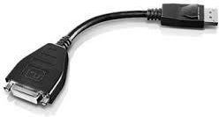 Адаптер AV Lenovo DisplayPort - DVI-D (43N9159),црн