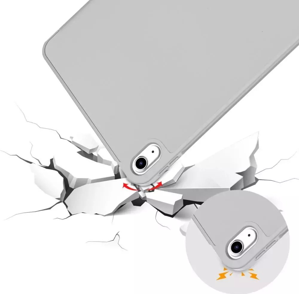 Mbulesë tablet Tech-Protect SC Pen për iPad 10.9" 2022, me mbështetës, gri