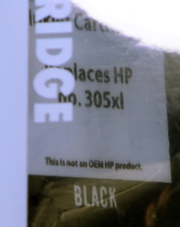 Ngjyrë printeri Superbulk, HP 305XL, 18ml, e zezë