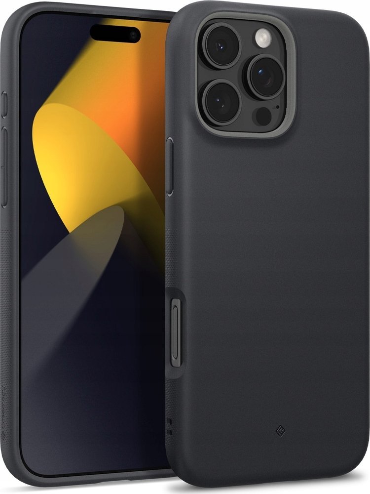 Mbulesë telefoni Caseology by Spigen Nano Pop MagSafe, për iPhone 16 Pro, e zezë
