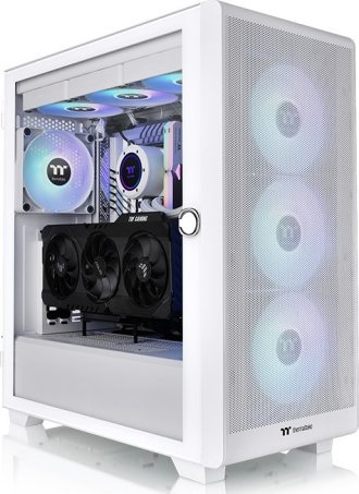 Куќиште за компјутер Thermaltake Thermaltake S250 ARGB, бело, Midi Tower Куќиште за компјутер Thermaltake Thermaltake S250 ARGB, бело, Midi Tower