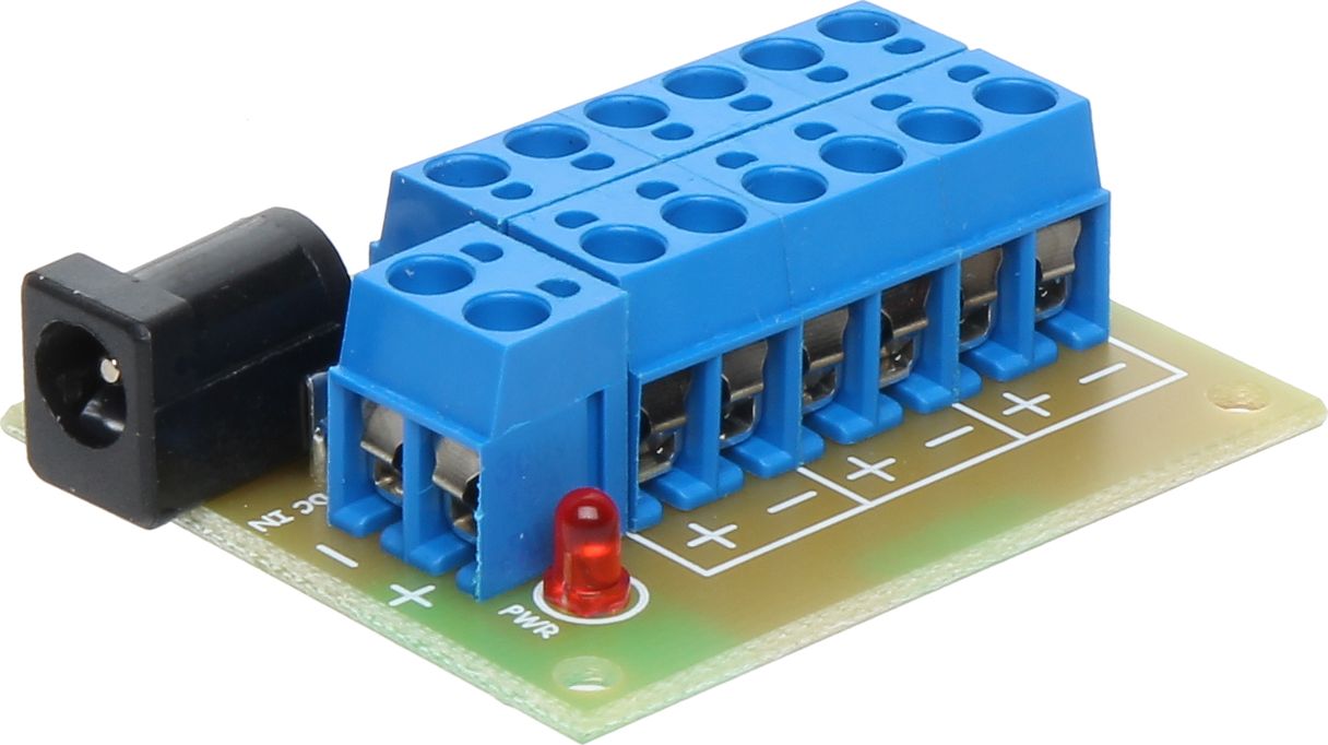 Modul shpërndarës energjie LZ-1ML, për panele industriale, dizajn kompakt