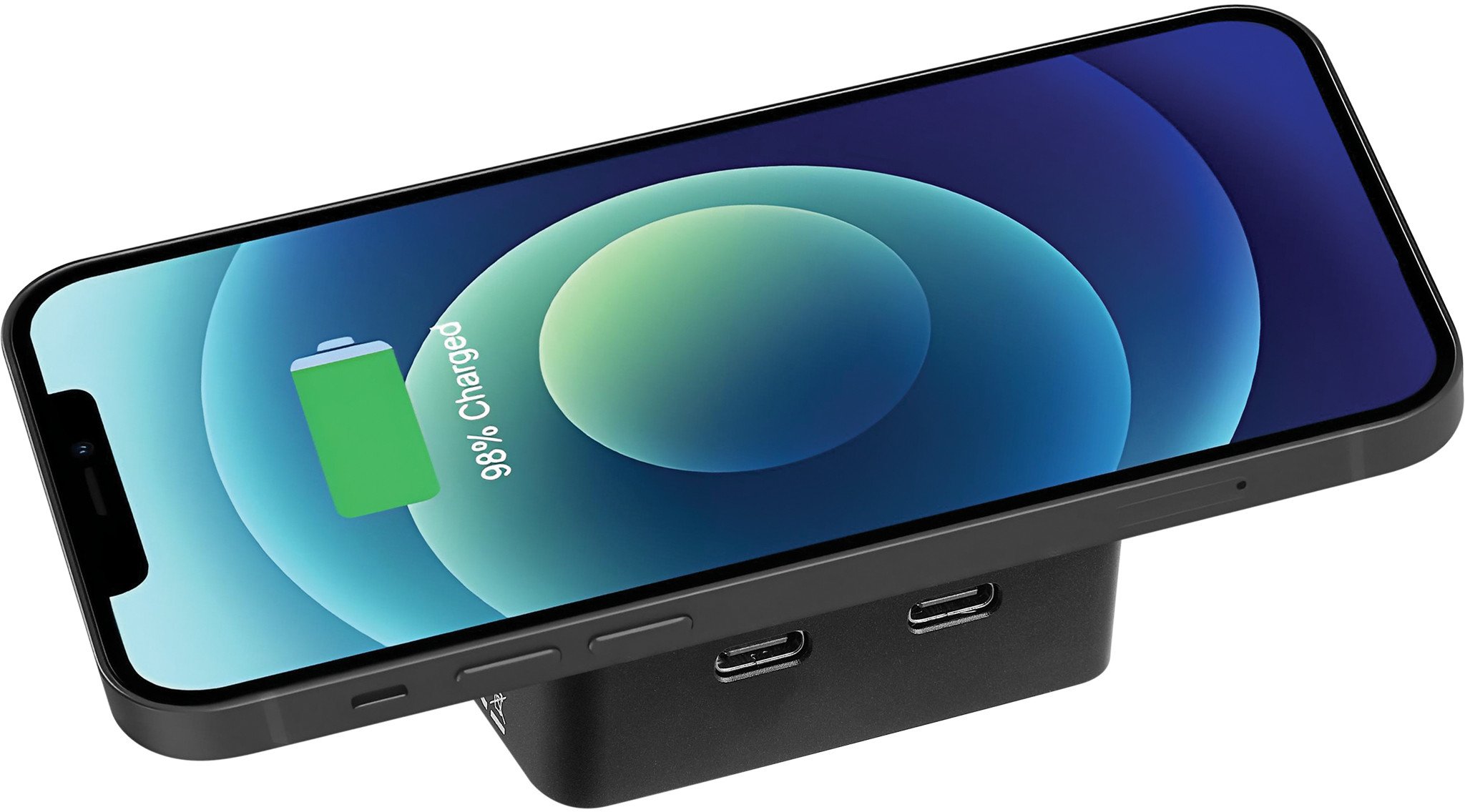 Powerbank Sandberg 3in1 Magnet, 5000mAh, 20W PD, i bardhë