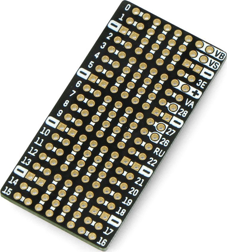 Pllakë prototipi Pimoroni Pico Proto për Raspberry Pi Pico