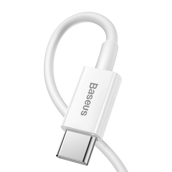 Кабел BASEUS Superior Series USB-C - Lightning ,брзо полнење, 20W, 2m, бел