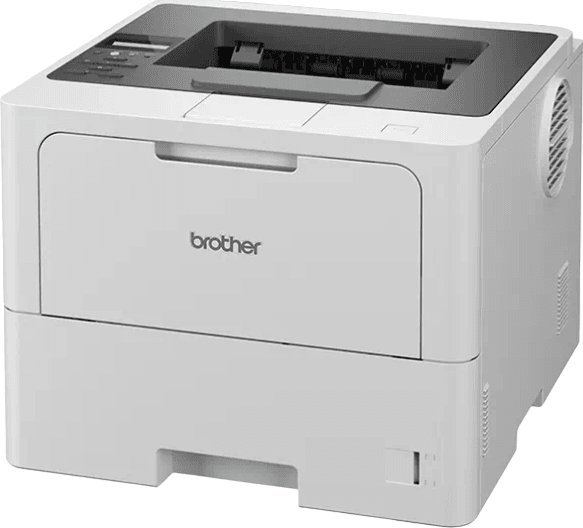 Printer lazer Brother HL-L6210DW, mono, 50 fpm, WiFi LAN USB, i bardhë