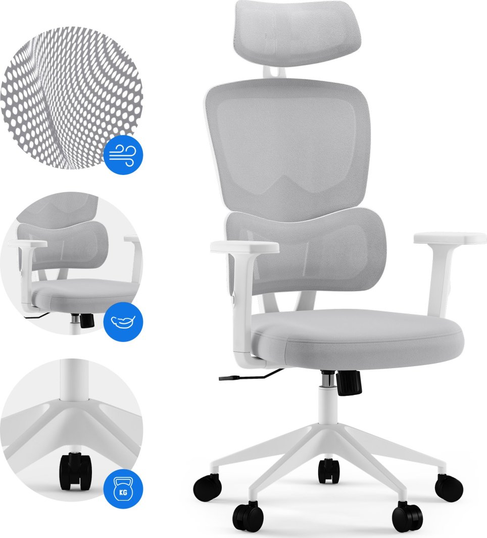 Karrige SENSE7 Veno, e bardhë