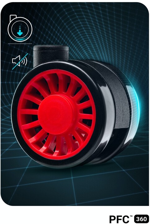 Karrige Diablo X-One 2.0, XL, e  zezë / kuqe