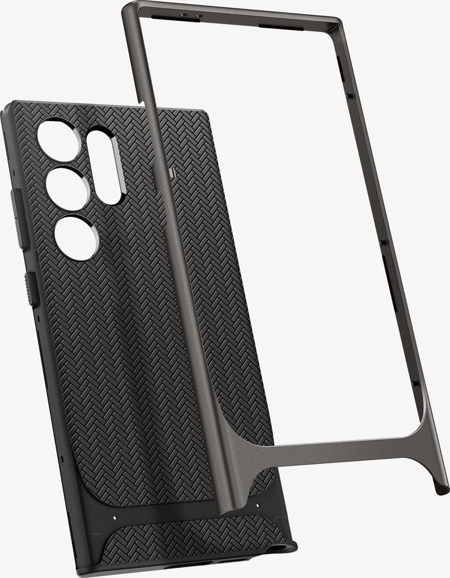 Mbulesë telefoni Spigen Neo Hybrid, për Samsung Galaxy S24 Ultra, gri gunmetal