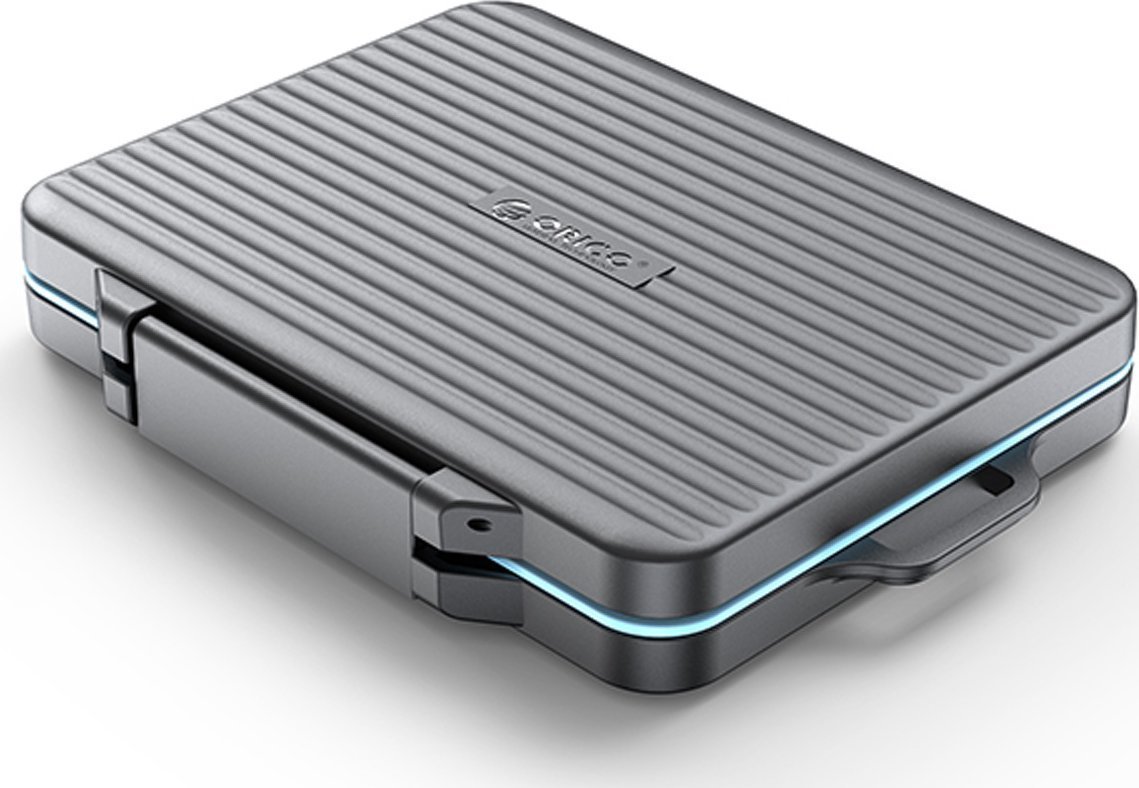 Kuti Orico PHCD-3, për 12 SD dhe 12 microSD, plastike ABS, e zezë