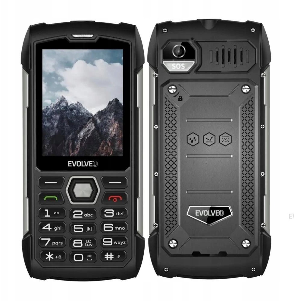 Телефон Evolveo StrongPhone G9, 2.8", 3G, црн