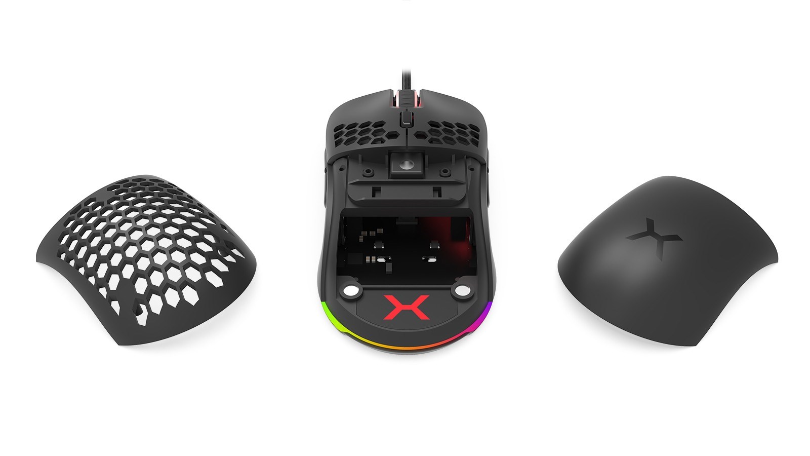 Maus Krux Galacta, Gaming, USB, i zi