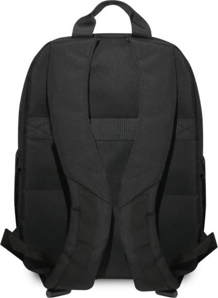 Çantë shpine BMW Blue Stripe BMBP15COMPVSKL, për laptop 16", najlon, e zezë