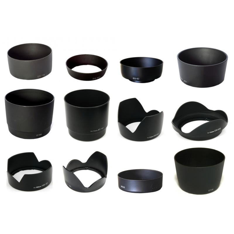 LENS HOOD NIKON & CANON