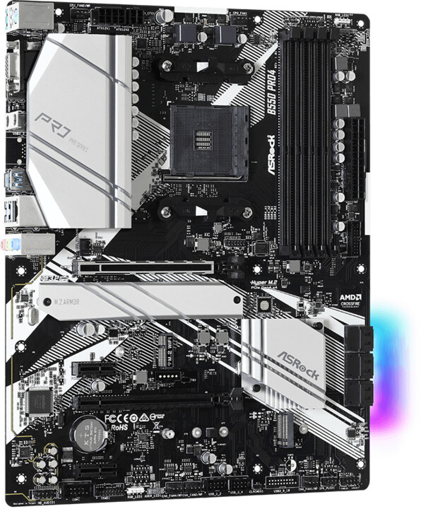 Pllakë amë ASRock B550 Pro4 - AMD B550