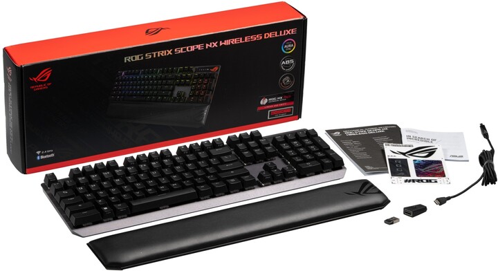 Tastierë ASUS ROG STRIX Scope NX Deluxe, ROG NX Red, US