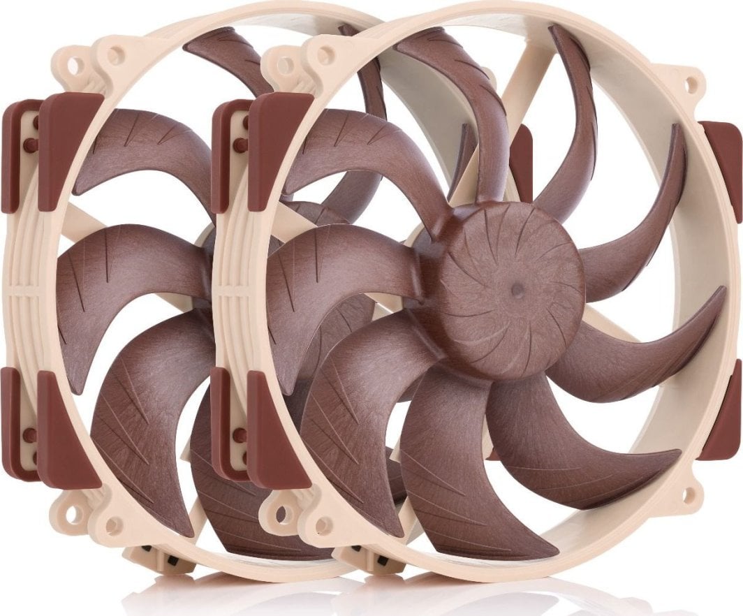 Ventilator PC Noctua NF-A14x25r G2 PWM Sx2 PP, 140mm, set 2 copë, kafe