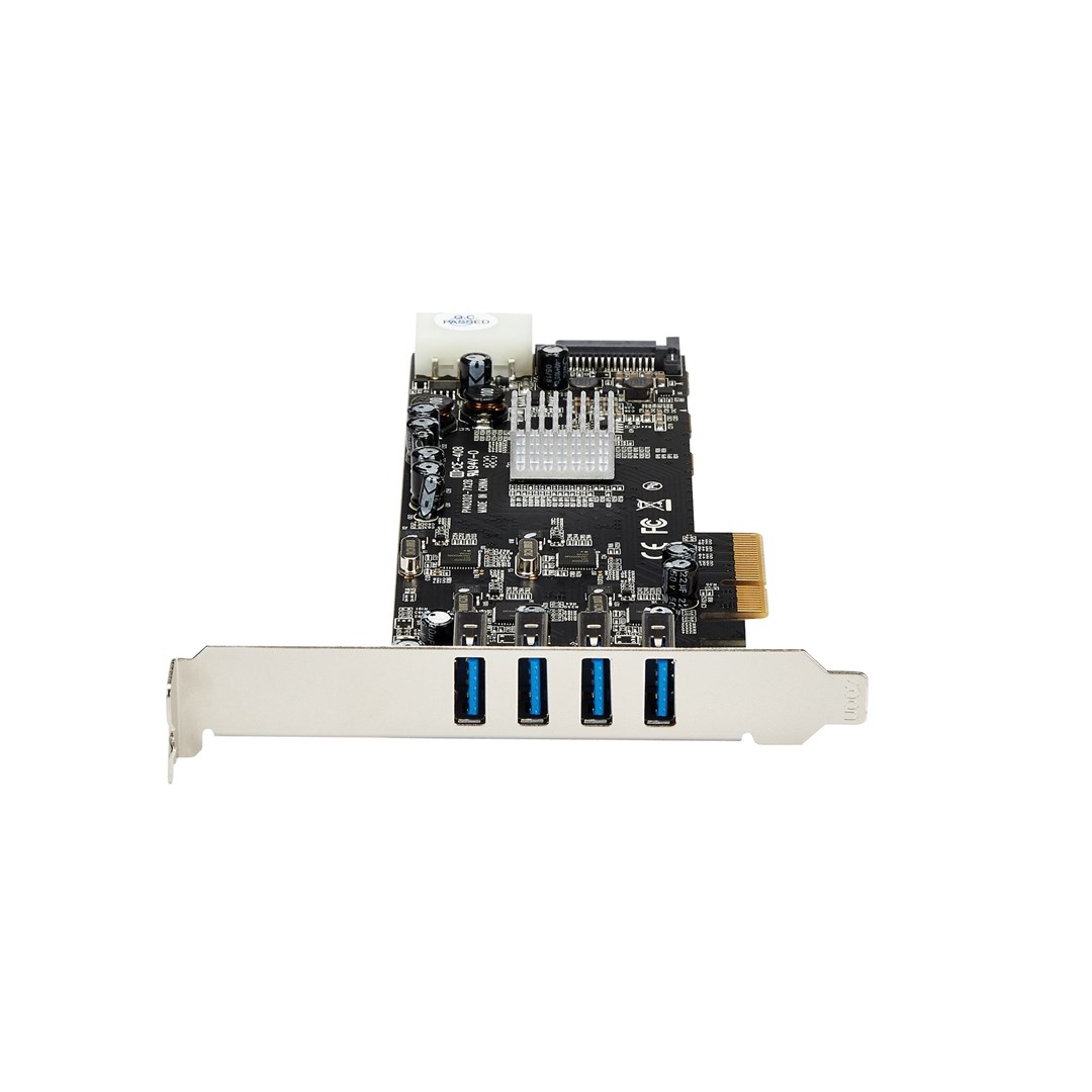 Kontroller PCIe StarTech PEXUSB3S44V, 4x USB 3.0, 20Gbps, i zi