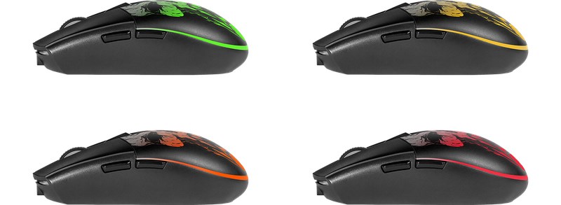 Maus Defender Beta GM-707L, Gaming, RF Wireless, i zi