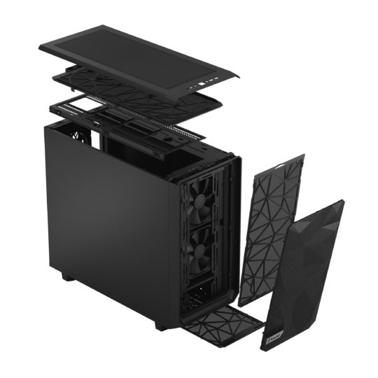 Kasë për PC Fractal Design Meshify 2, e zezë