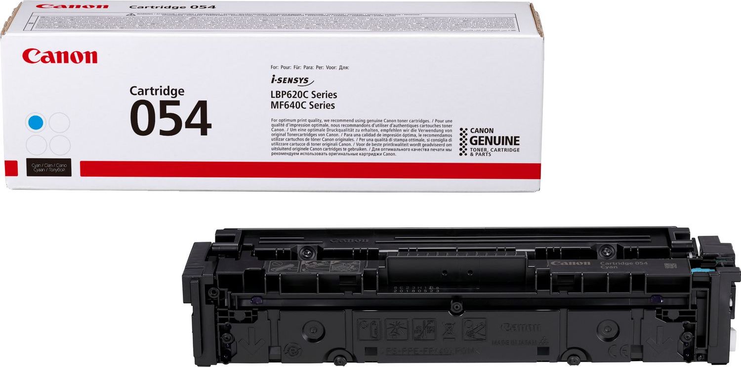 Toner Canon CRG-054, origjinal, i kaltër