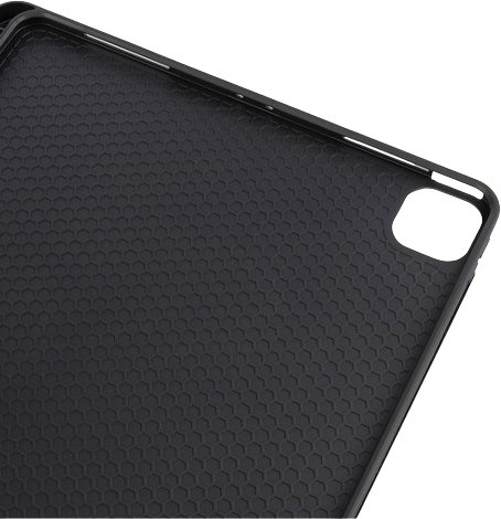 Фолио-калeф Tucano Up Plus за iPad Air 13" M2 2024, со потпирач, со простор за Apple Pencil, црн