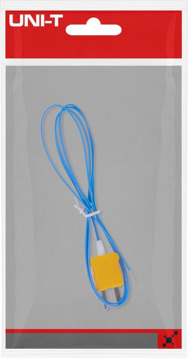 Matës i temperaturës për stacion të motit Uni-T Sonda, 800 C, i kaltër / i verdhë