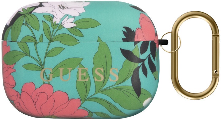 Mbrojtëse silikoni Guess për Airpods Pro, floral N.1
