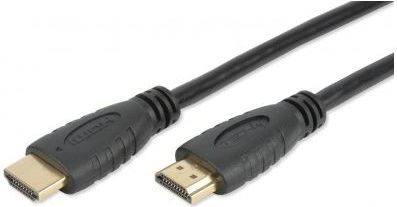 Кабел Techly HDMI - HDMI, 0.5 м, црн